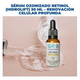 Serum Ozonizado Retinol (hidrolift) - 30 Ml Todo Tipo De Piel