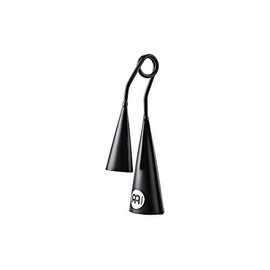 Meinl Percussion Modern Style Go Bell, Black Powder Coated Steel-NOT Made in China-Tonally Matched with Spring Handle, 2-Year Warranty (STBAG5)