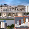 LUAMB Wireless Doorbell, 1,000ft Range Loud Enough with 5Volume Levels