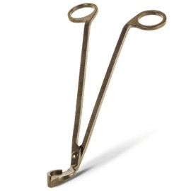 The Growing Candle Wick Trimmer, Stainless Steel Accessories for Candles, Cutter Kit for Trimming, Bronze