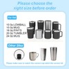 20 oz Tumbler Lids for Yeti, 4 Pack 20oz Magnetic