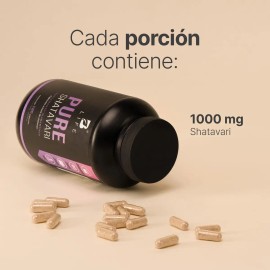 Shatavari 180 Cápsulas 100 Natural Life Sabor