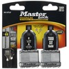 Master Lock M1XTLFHC 1-1/2" Stainless Steel Long Shackle Magnum Padlock (2 Count)
