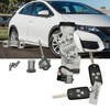 Ignition Switch Door Lock Cylinder Keys Full Set Fit for