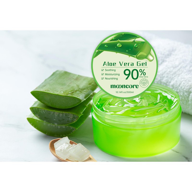 MoonCore - Aloe Vera Gel, 300 ml, 100% Vegan