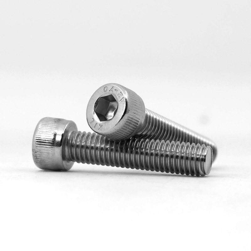 M8-1.25 x 30mm Hex Socket Head Cap Screws Bolts, 304