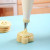 Tiger Crown 543 Pastry Bag, White, 7.1 x 11.8 x