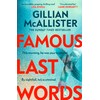 Famous Last Words: The new edge-of-your-seat thriller from the Sunday