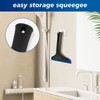 NEWISHTOOL Small Squeegee for Car Windows, Mirrors, Auto Glass, Super