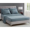 Chezmoi Collection Eleanora Queen Bed in a Bag 7-Pieces Ruffled