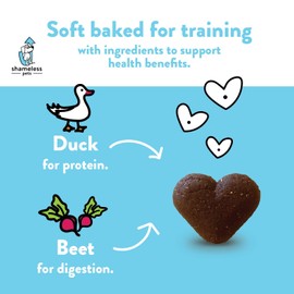 Shameless Pets Duck Duck Beet Soft-Baked Biscuit, 6 OZ
