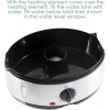Elite Gourmet Electric Food Vegetable Steamer w/ BPA-Free 3 Tier