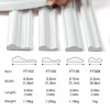 Yefanxi Peel and Stick Panels Glossy Molding Trim, Flexible Chair