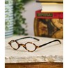 eyebobs Old Money Unisex Premium Readers, Matte Tortoise Front with