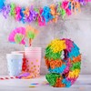 Relaxdays Pinata Number 9, Fillable Mini Pinata, Birthday, Party Pinata,