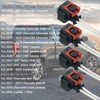 Micarun 4 Pcs 2 Wires Equipment Fuel Injector Repair Wiring