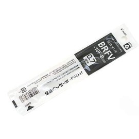 [Set of 10] Pilot BRFV-10F-B Oil-Based Ballpoint Pen Refill, Fine Point (0.7 mm), Black