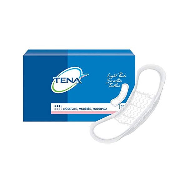 TENA Moderate Absorbency Pad [Bag of 72]