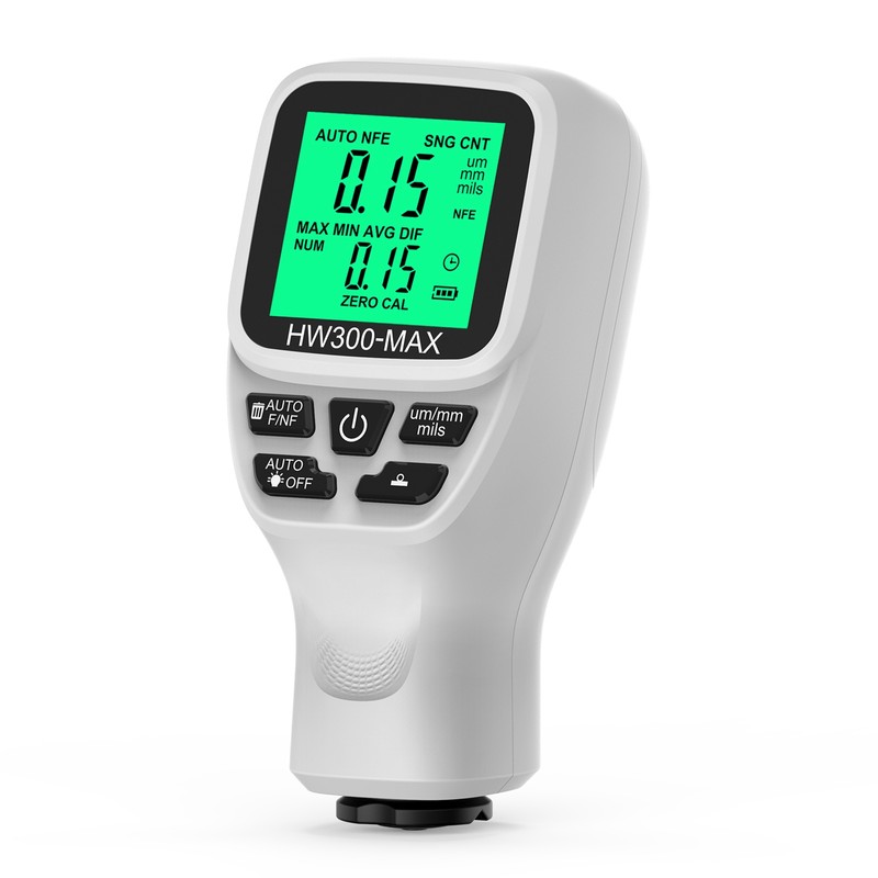0-2000UM Thickness Gauge High Precise LCD Digital Automobile Film Thickness