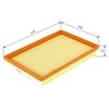 Bosch 1457433685 Air Filter