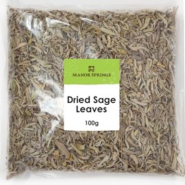 Dried Sage Leaves 100g by Manor Springs