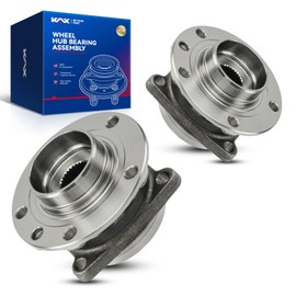 KAX 2pcs Front/Rear Wheel Hub Bearing Compatible with 2014-2021 Cherokee 2.4L FWD,5 Lug