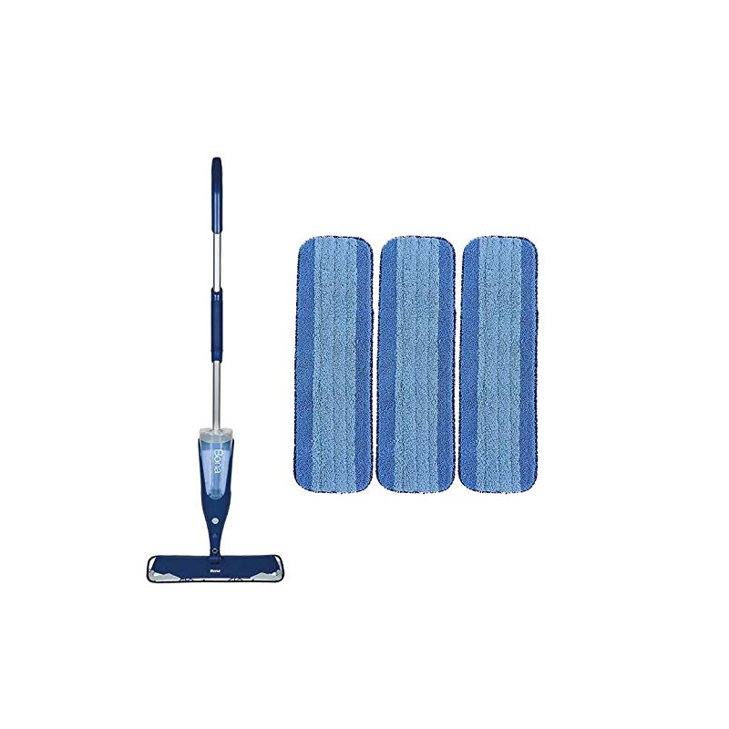 Bona Hardwood Spray Mop with 3 Bona Microfiber Pads