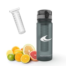 Daikoku Sports Water Bottle, Size 1 Litre, BPA-Free, Grey