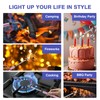 2 PCS Candle Lighter, Electric Lighter Arc Windproof Flameless with