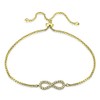 Hoops & Loops - Pulsera de Plata de Ley con