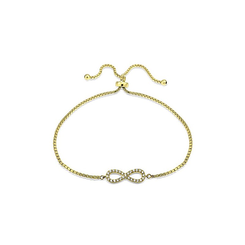 Hoops & Loops - Pulsera de Plata de Ley con