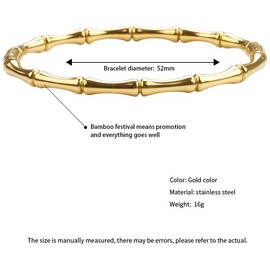 Gold Bracelet for Women designer inspired Cute Bangle Jewelry 18K Dainty