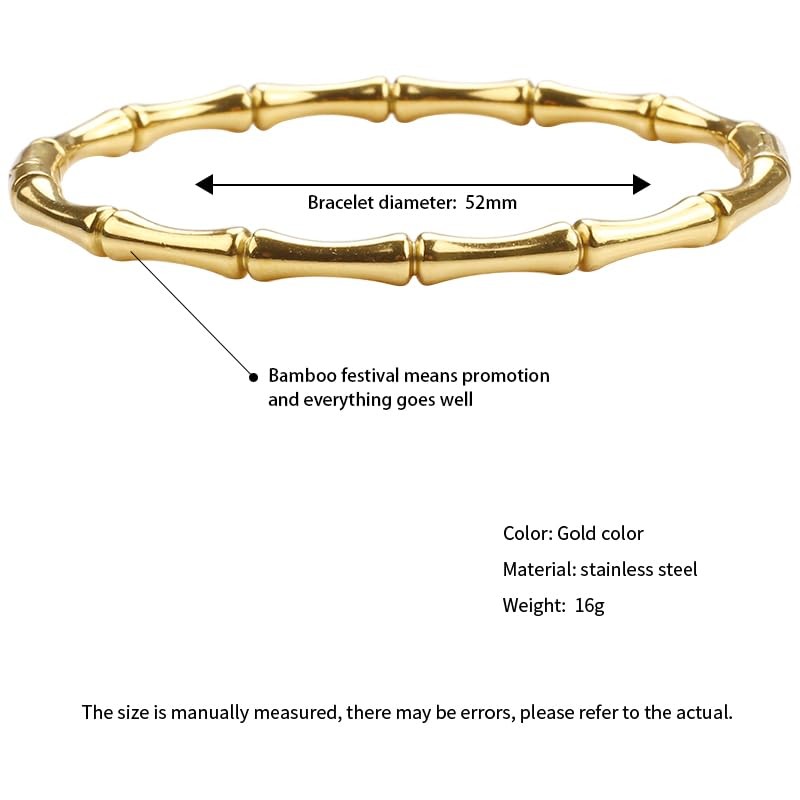 Gold Bracelet for Women designer inspired Cute Bangle Jewelry 18K