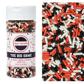 Mystic Sprinkles The Big Game Jimmy Mix 3oz Bottle (Black, Red & White)
