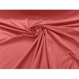 Backdrop King Inc, 58/60" Wide Cotton Jersey Spandex Knit Blend 95% Cotton 5 Percent Spandex/Stretch Fabric/Costume (Salmon, 8 Yards)