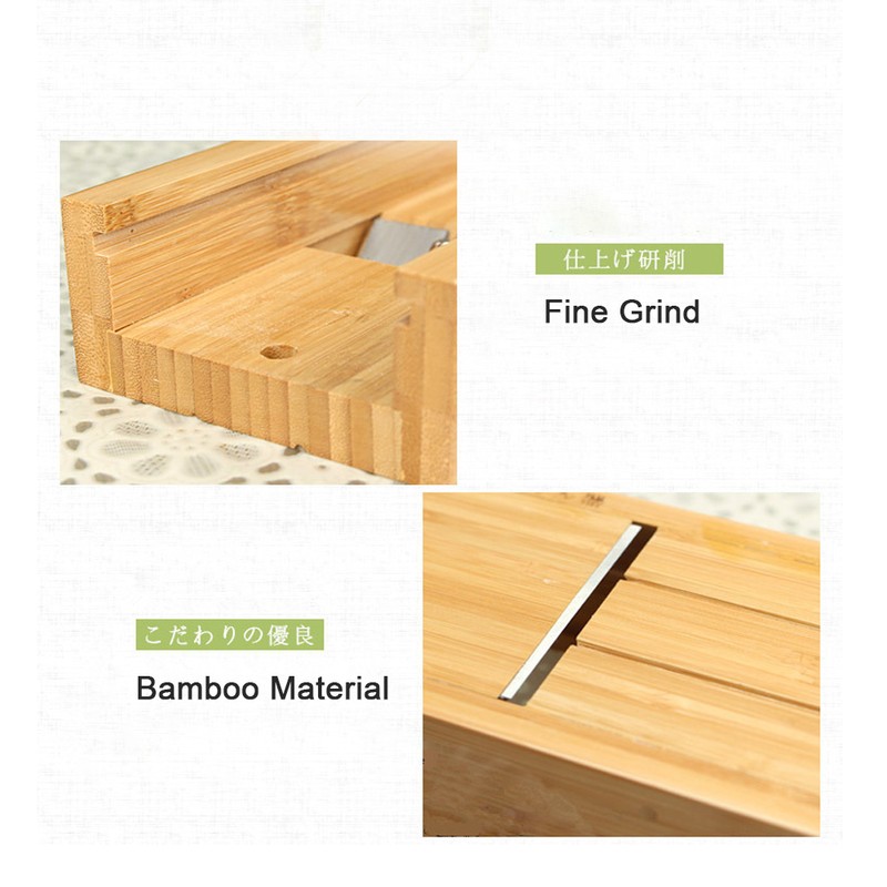 Adjustable Bamboo Soap Cutter Planer Tools HandMade Soap Making Supplies