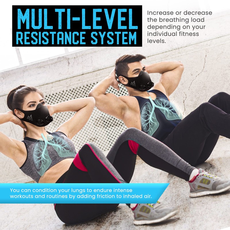 TRAININGMASK 2.0 - Elevation Training Mask for High Altitude Endurance