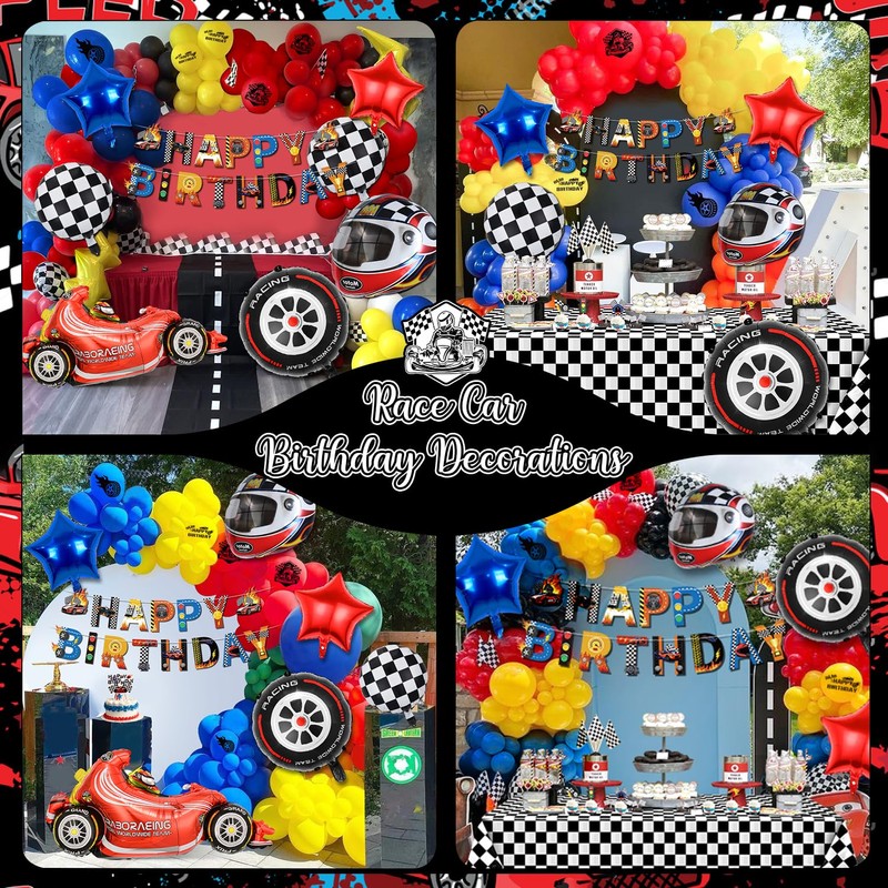 Race Themed Party Decorations