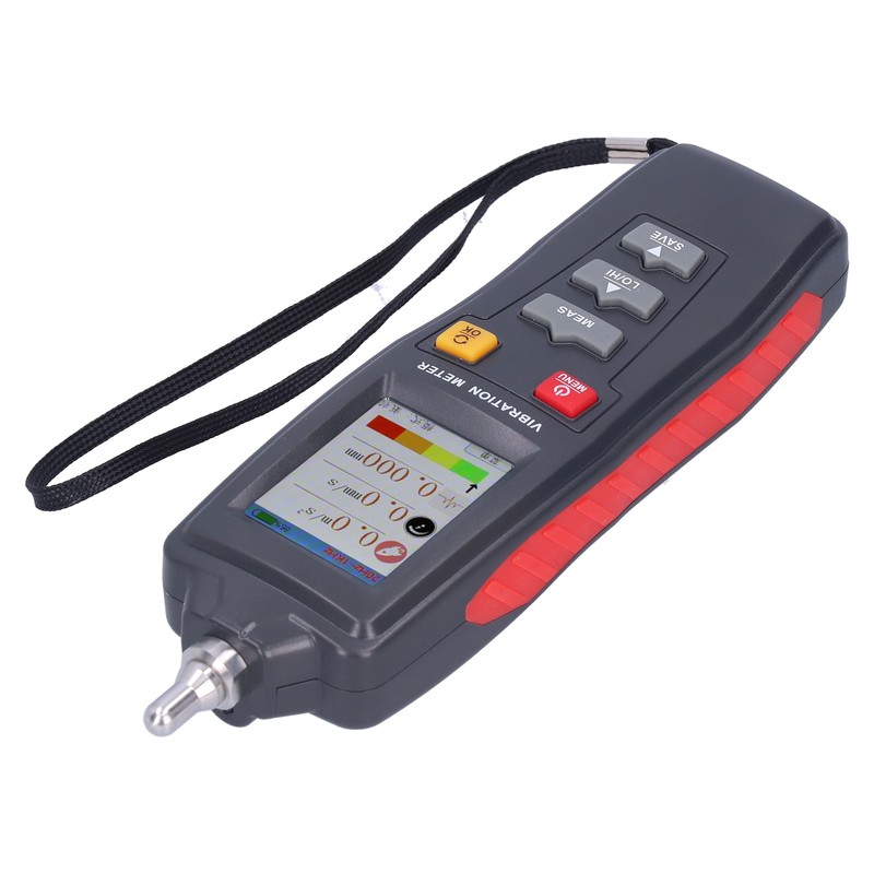 WT63B Portable Vibration Meter Tester Color LCD Digital Vibration Analyzer