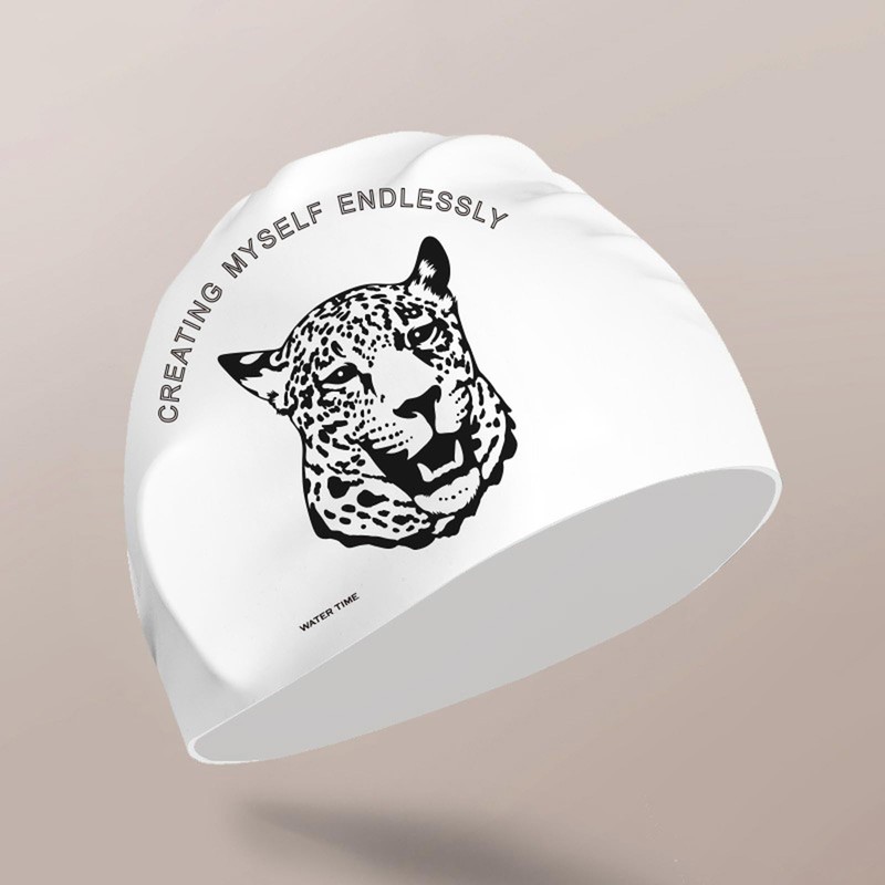 WATERTIME Leopard Swim Cap