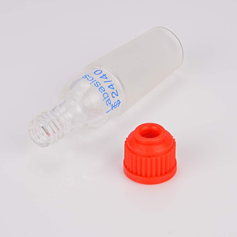 Labasics Thermometer Inlet Adapter with 24/40 Inner Joint, 80mm Height,