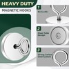 Neosmuk Magnetic Eyeblot Hooks, 120lb Heavy Duty Extra Strong Large