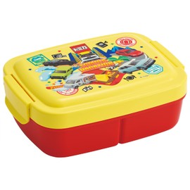 Skater P84 Kids Lunch Box, Dome-shaped, Integrated Dividers, 28.1 fl oz (820 ml), Tomica Boy, Made in Japan