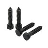 LBY 7pcs Lag Screws, 1/2" x 2-1/2" Hex Head Lag