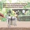 SUL Stainless Steel Trivet, Pan stands for worktop-worktop savers for