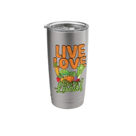 Organic Vegetable Gardening Farmers Market Local Farm Food Stainless Steel Insulated Tumbler