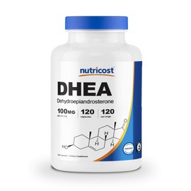 Nutricost DHEA 100mg, 240 Capsules - Gluten Free, Soy Free, Non-GMO, Supplement