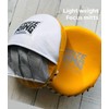 PRIZE RING Boxing Small Thin Lightweight Mitt Yellow/Silver (S)