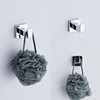 Chrome Bathroom Hardware Set 4 Pieces,Towel Bar Set Stainless Steel