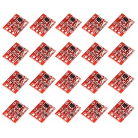 Funsto TTP223 Self-Lock Capacitive Touch Switch Module, DC 2.5V - 5.5V Digital Capacitive Touch Sensor Switch Module, Single-Channel Transformation 20pcs